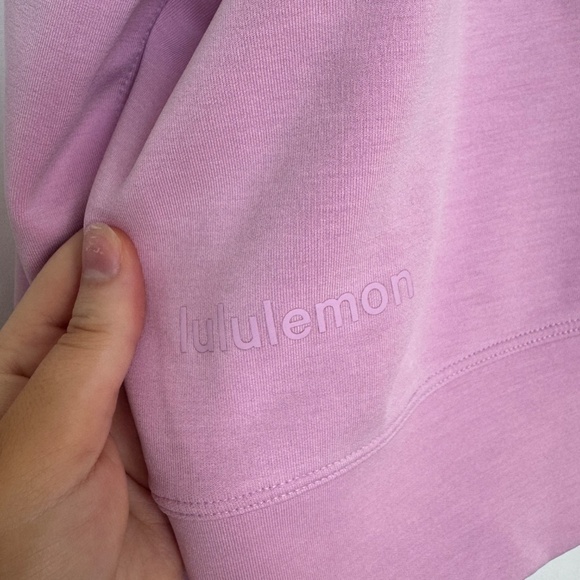 Lululemon Softstreme Perfectly Oversized Cropped Crew - Picture 4 of 5